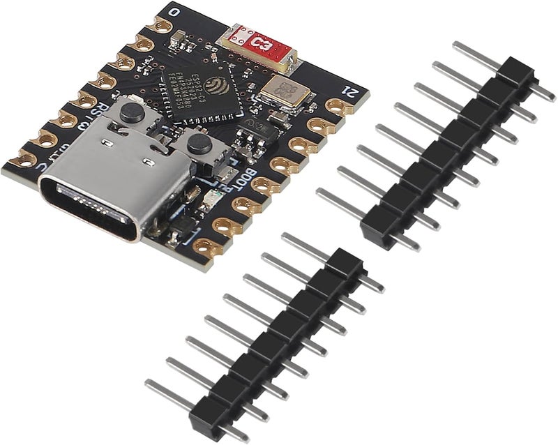 AiTrip ESP32-C3 Mini Development Board, 4MB Flash Core Board ESP32 Super Mini Development Board ESP32 Development Board WiFi Bluetooth (2PCS) - Image 5